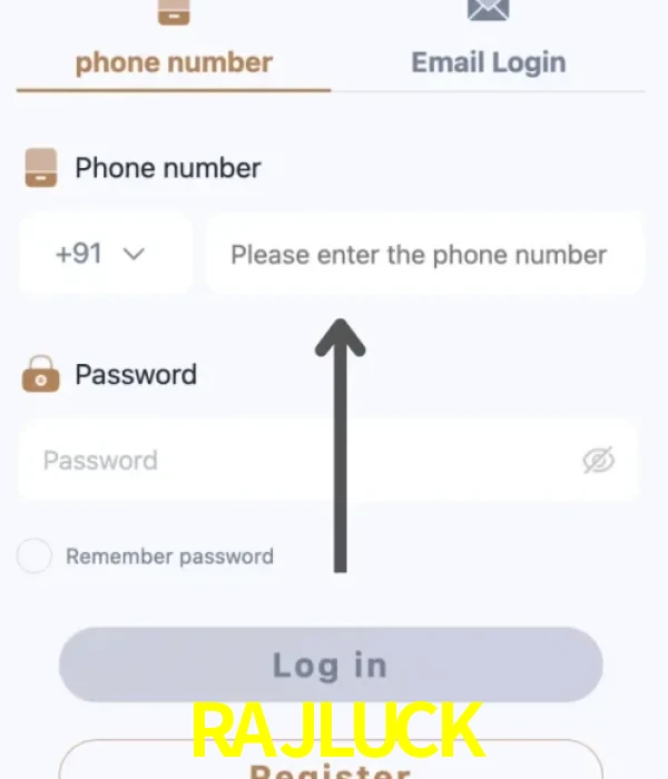 RAJLUCK login